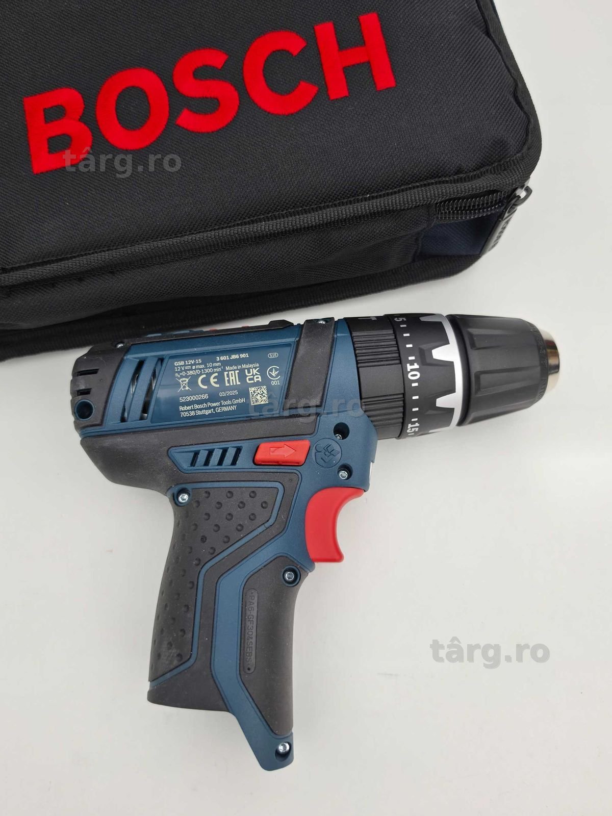 Bosch GSB 12V-15 SOLO Masina de gaurit si insurubat 3