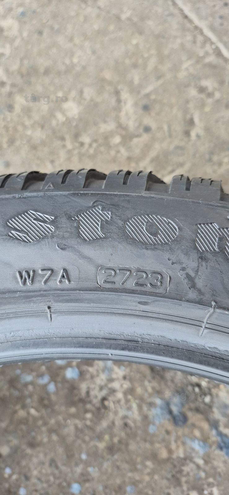 2 anvelope iarna ca noi Firestone 235/45/19,dot 2023.Pret/bucata. 7