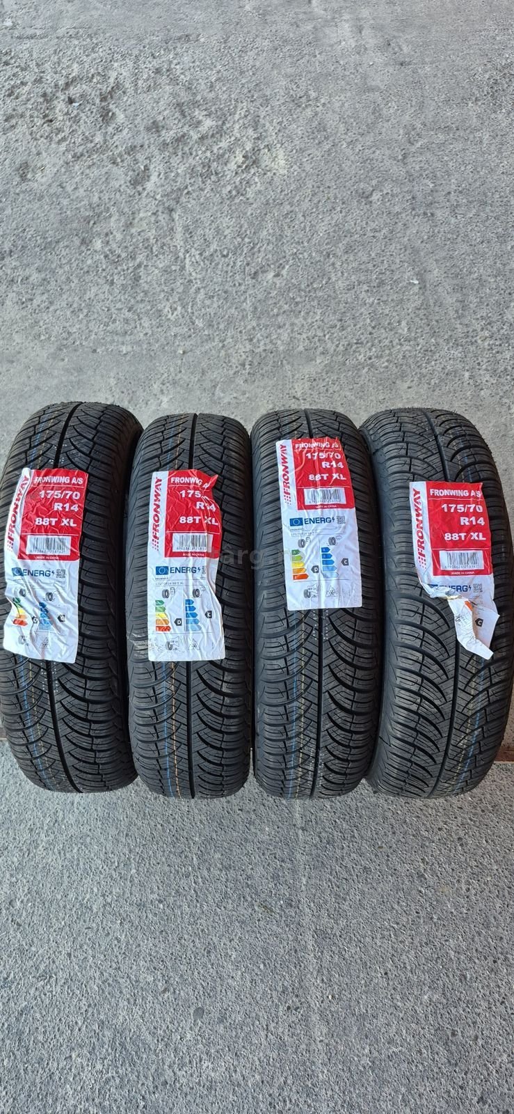 4 anvelope M+S noi Fronway 175/70/14,dot 2024.Pretul este pe bucata