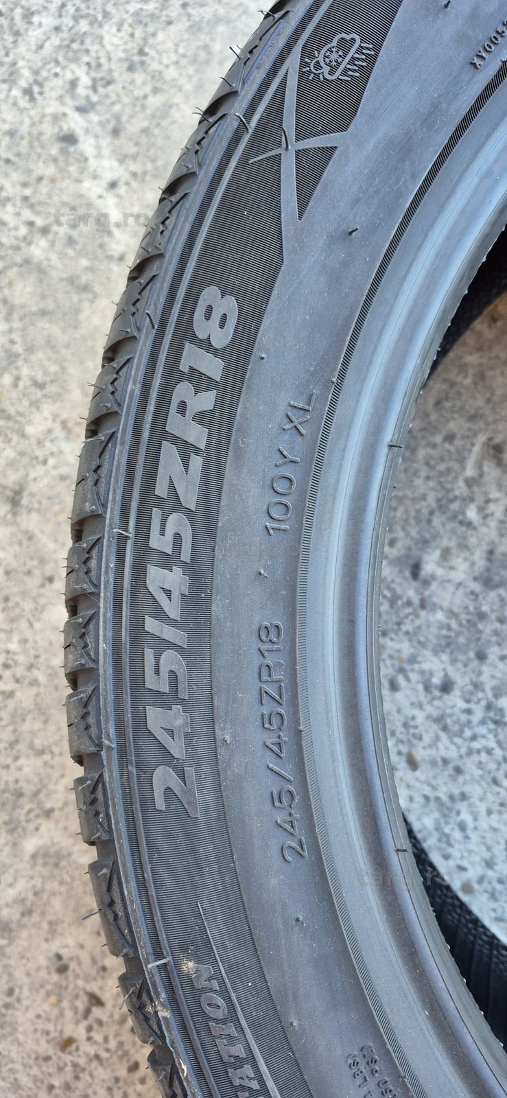 4 anvelope M+S noi Tercelo 245/45/18,dot 2025.Pretul este pe bucata. 7
