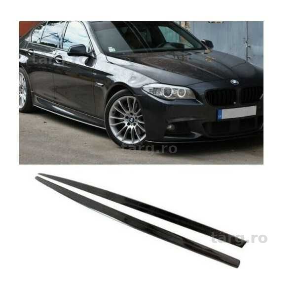 Adaos praguri BMW Seria M5 F10 F11 M-Pachet 2011-2014 negru lucios