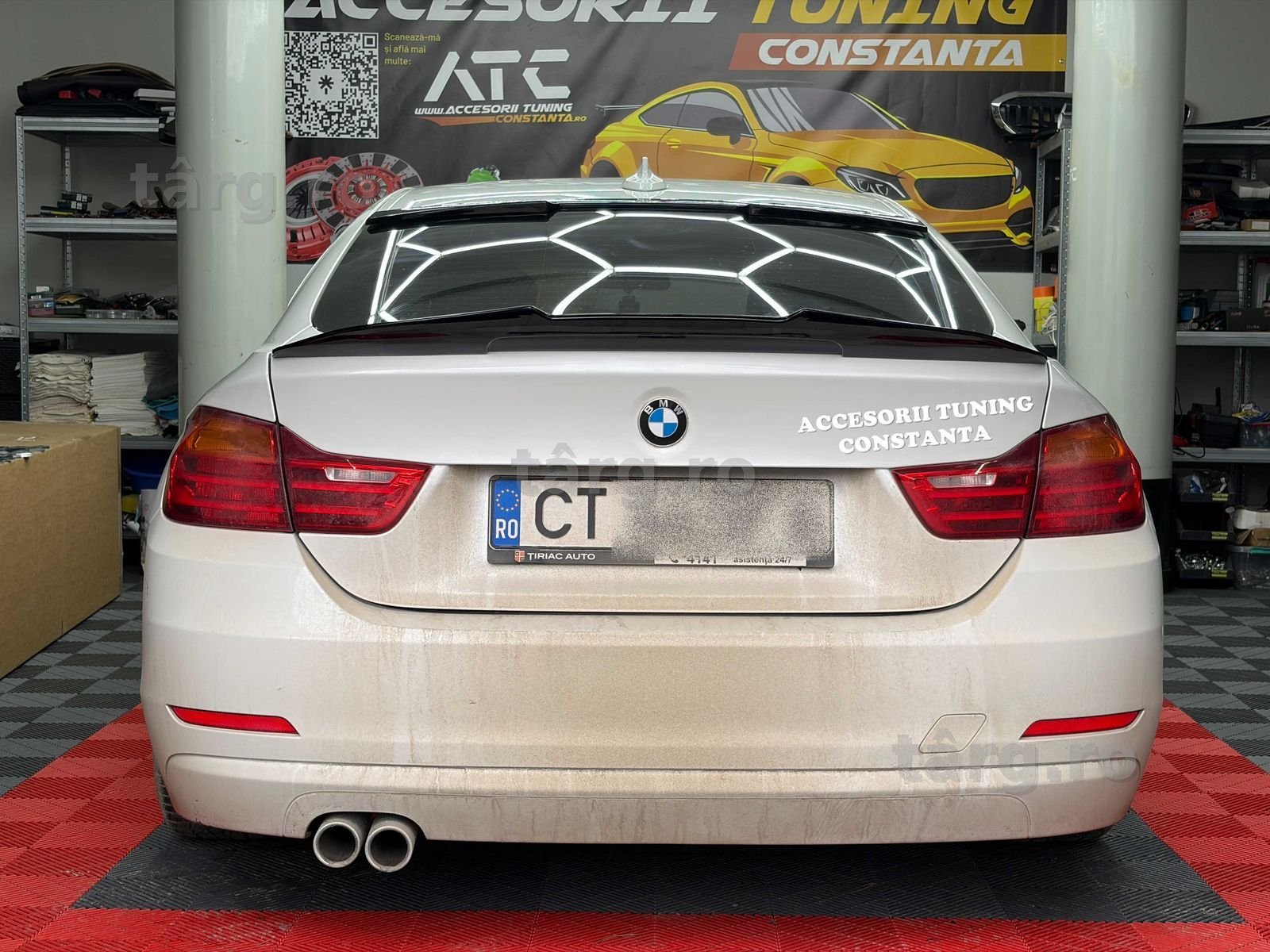 Eleron Luneta - Bmw Seria 4 F36 Negru Lucios
