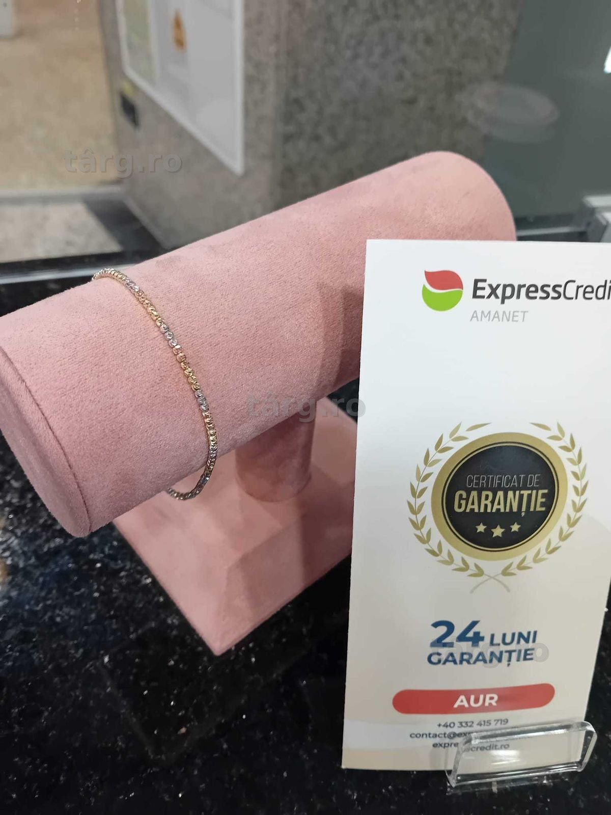 Bratara aur 14k 4.00g 36+1cm (Iulius Mall)(B-309.4) Garantie 2 ani!