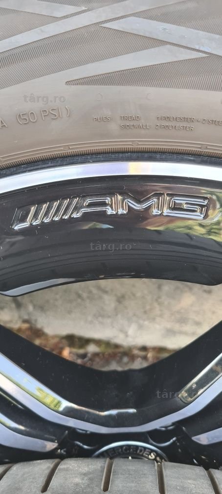 Anvelope/Jante AMG R20 originale Mercedes GLC,echipate,model 2024-2025 6