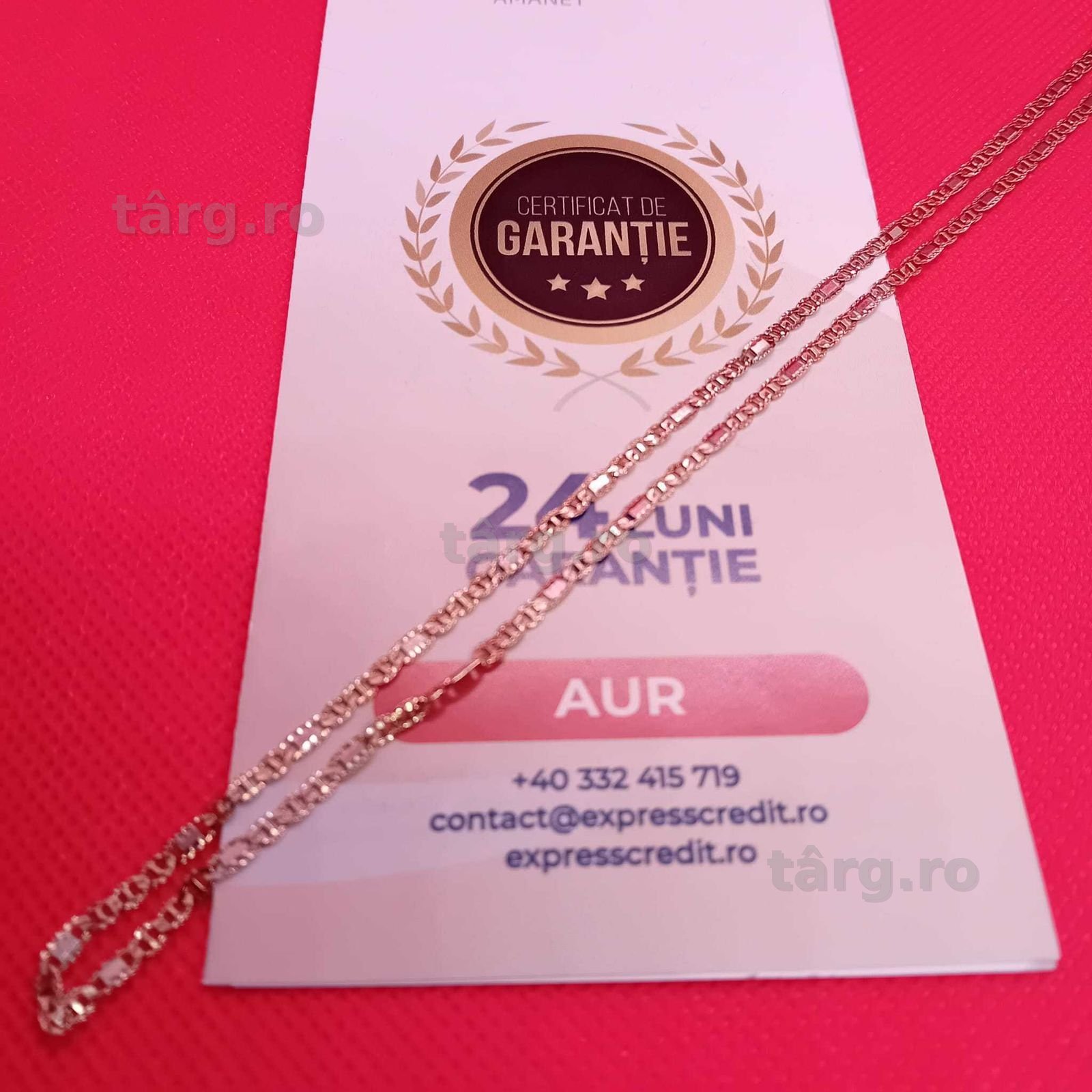 Lant aur 14k 5.96g (Ag4 Dacia B50866.1)-Garantie 2 Ani 3