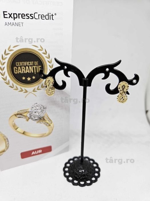 Cercei aur 14k 3.05gr (Ag1 Alexandru b53488)*Garantie 2 ani
