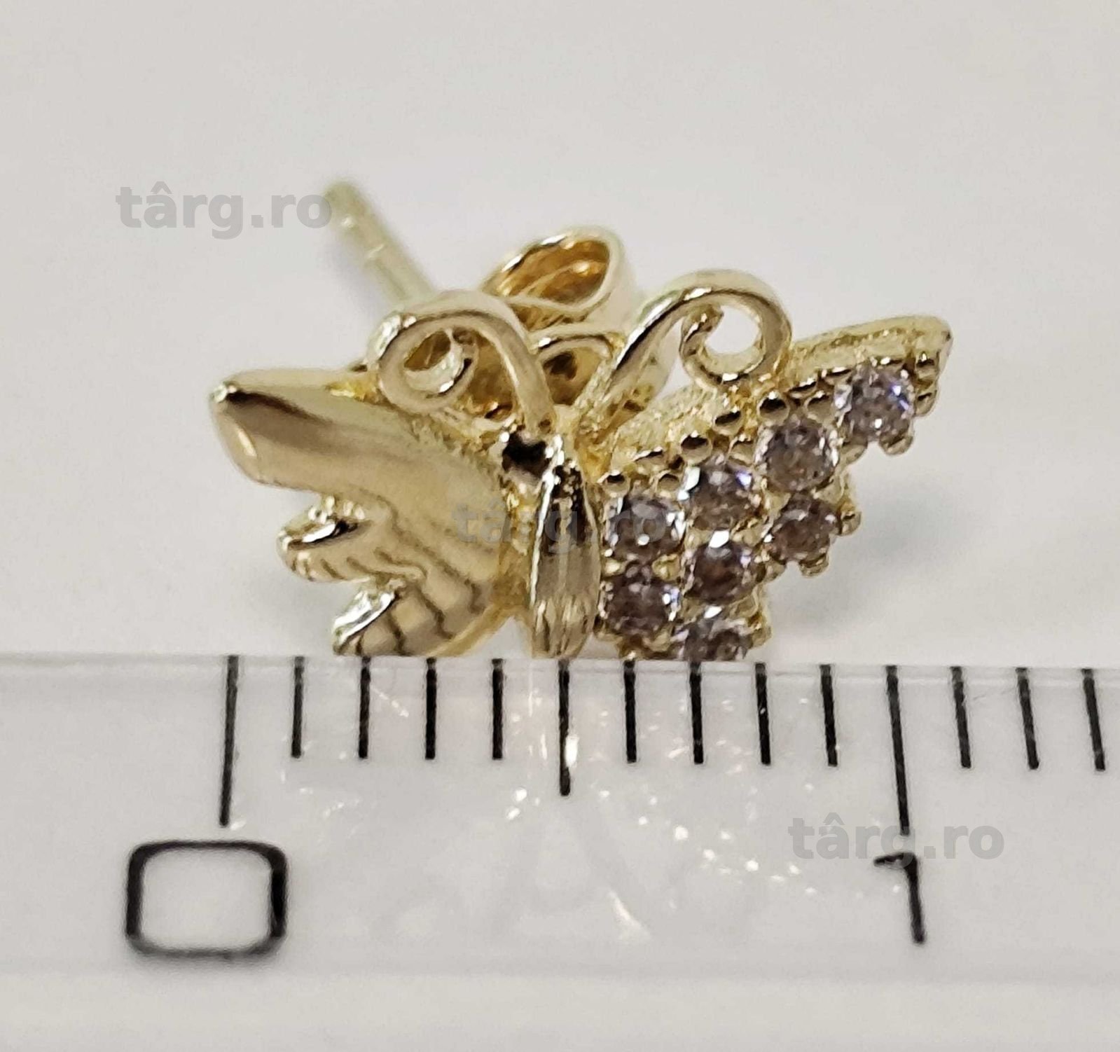 Cercei aur 14K 1.56 Gr. (AG35 B 35060.2) Garantie 2 ani ! 5