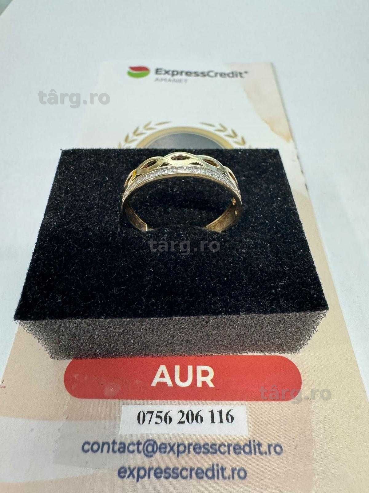Inel din aur 14k (70038.1/ 10 Pacurari 1) garantie 2 ani!