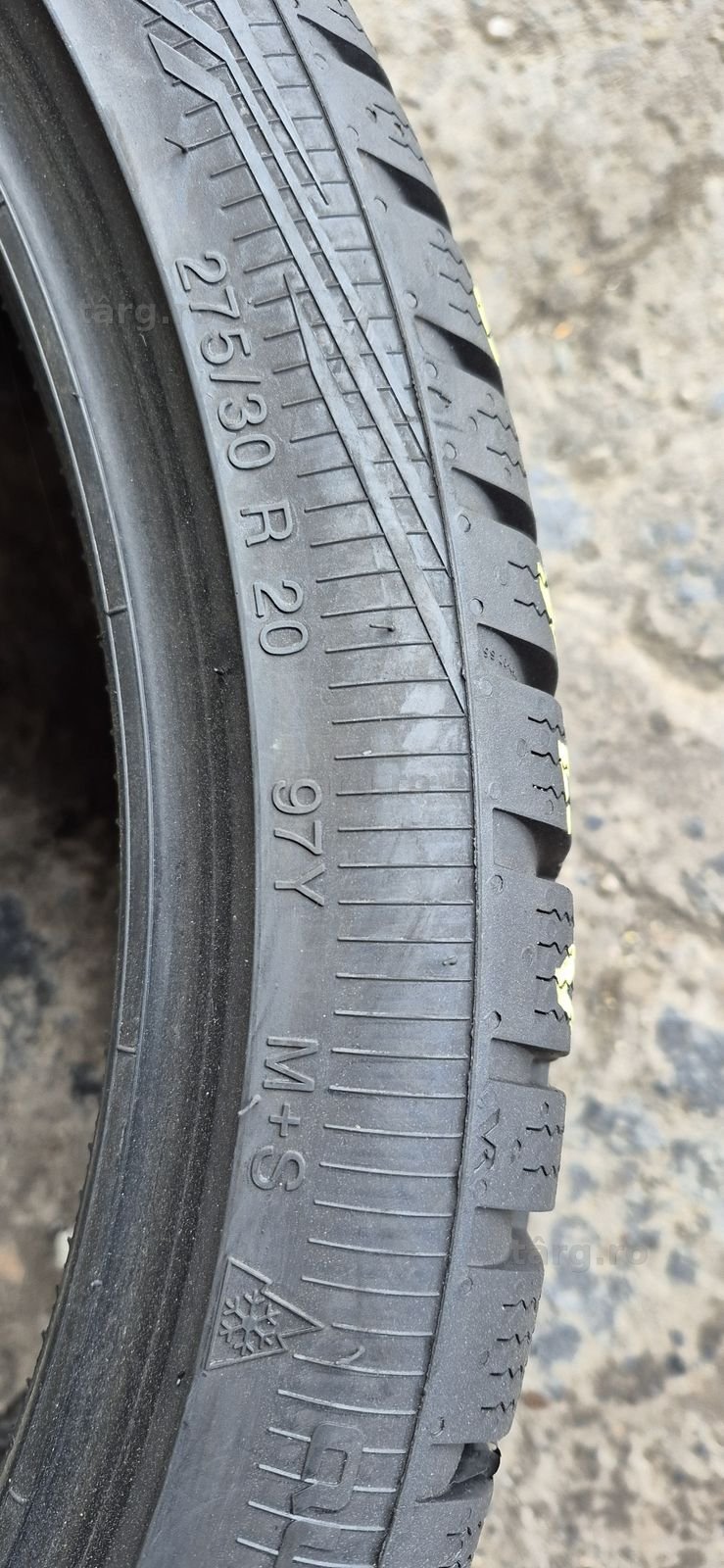 2 anvelope M+S ca noi Vredestein 275/30/20,dot 2024.Pret/bucata. 5