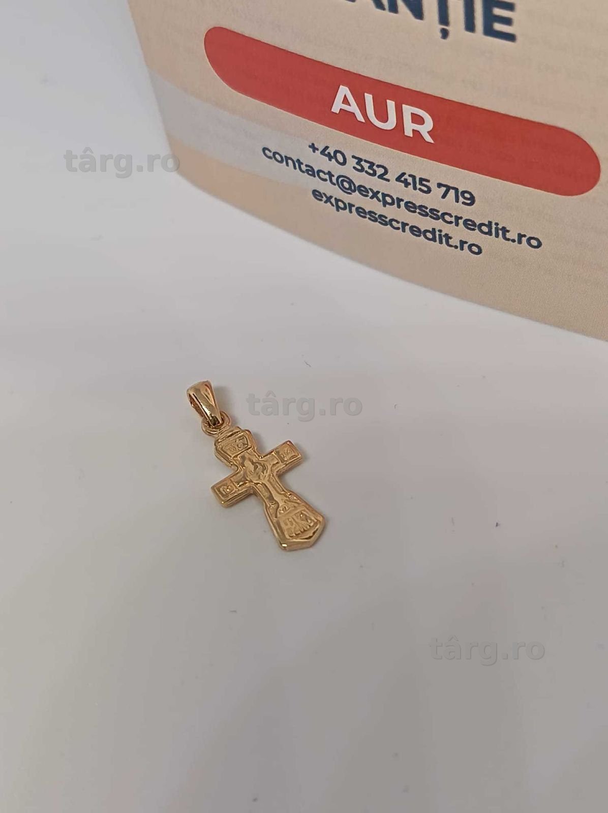 Pandantiv Aur 14K 1.32g (Ag4 Dacia B.52236) Garantie 2 ani 2