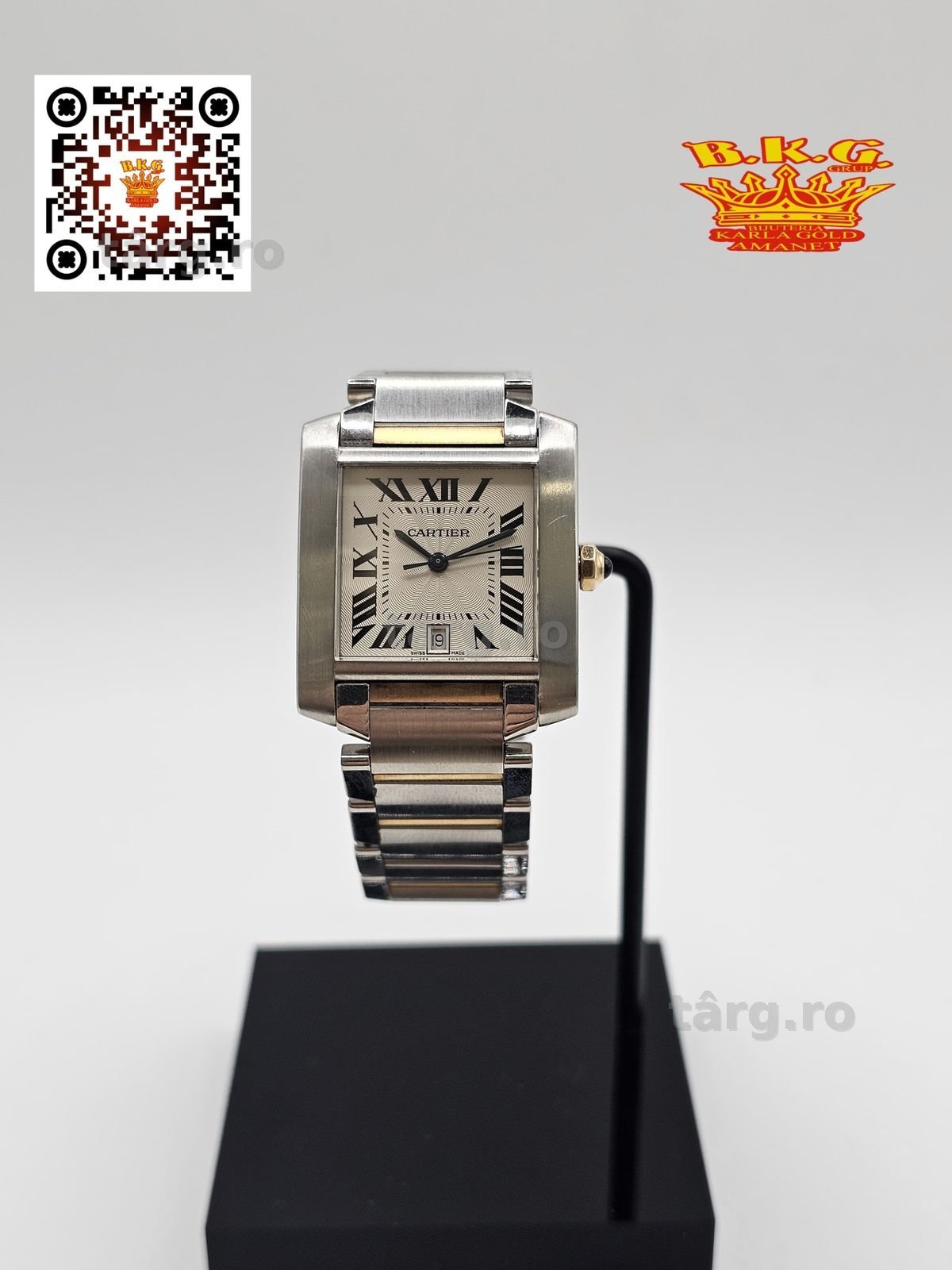 Cartier Tank Francaise Amanet BKG