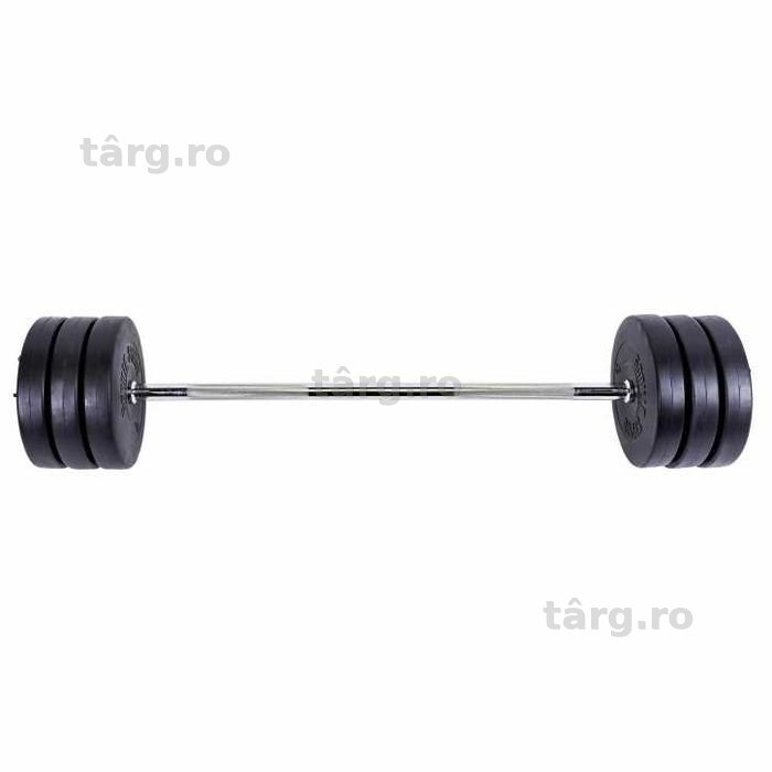 *Set bara piept + discuri de ciment 38kg