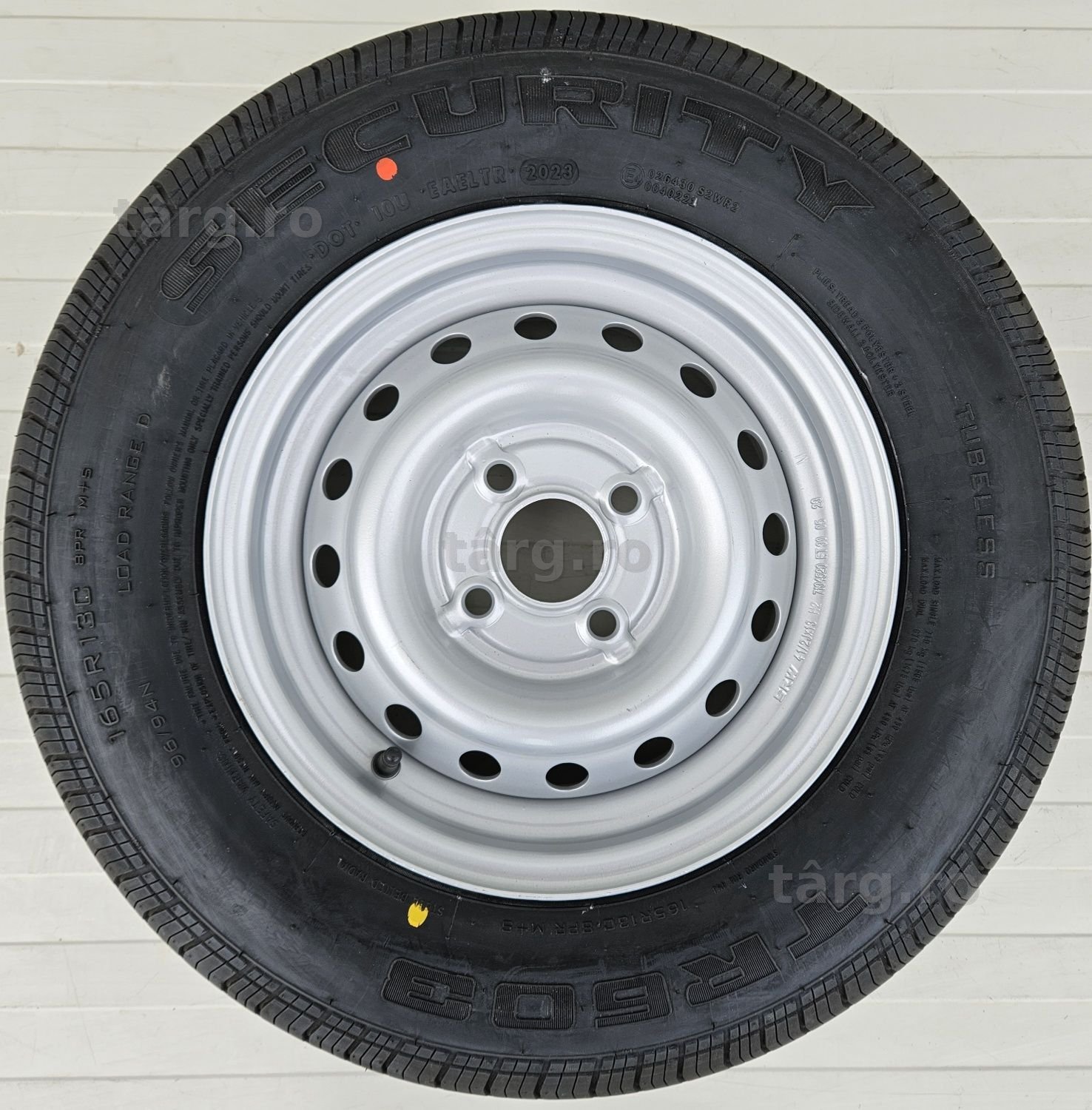 Roata completa SECURITY 165 R13C, 96N, Janta 4.5Jx13, 4/57/100, ET30