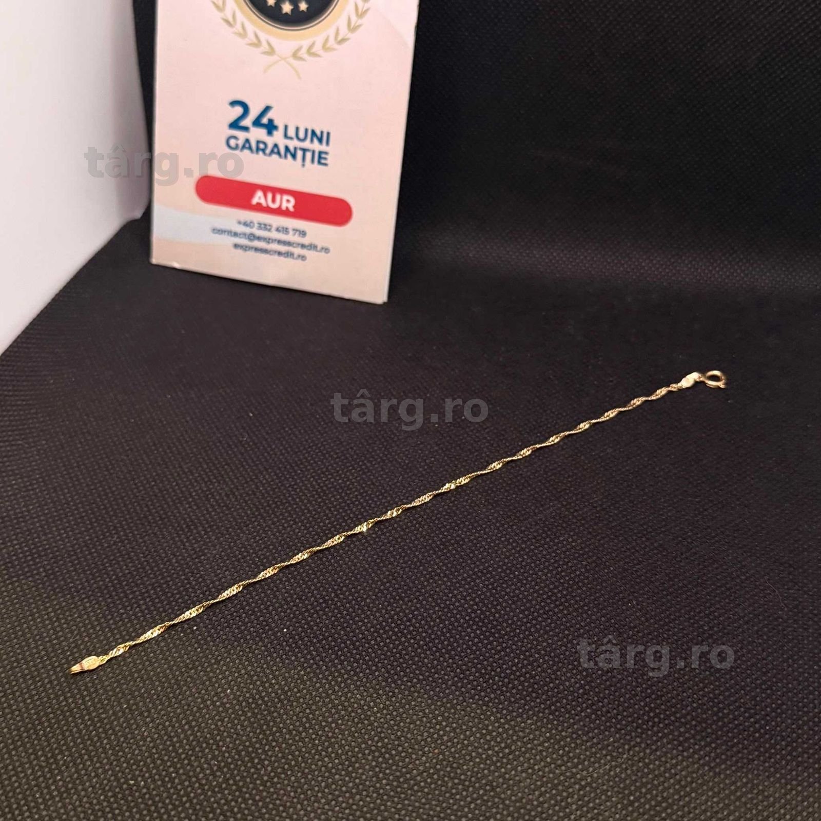 Bratara aur 14K 1.15g (AG15 Gara 1 B34170.1) Garantie 2 ani! 3