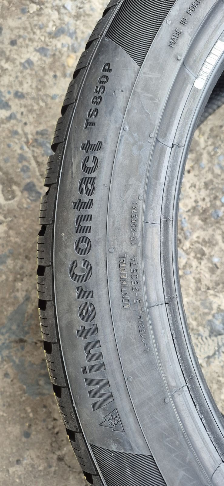 4 anvelope iarna ca noi Continental 265/45/21.Pretul este pe bucata. 5