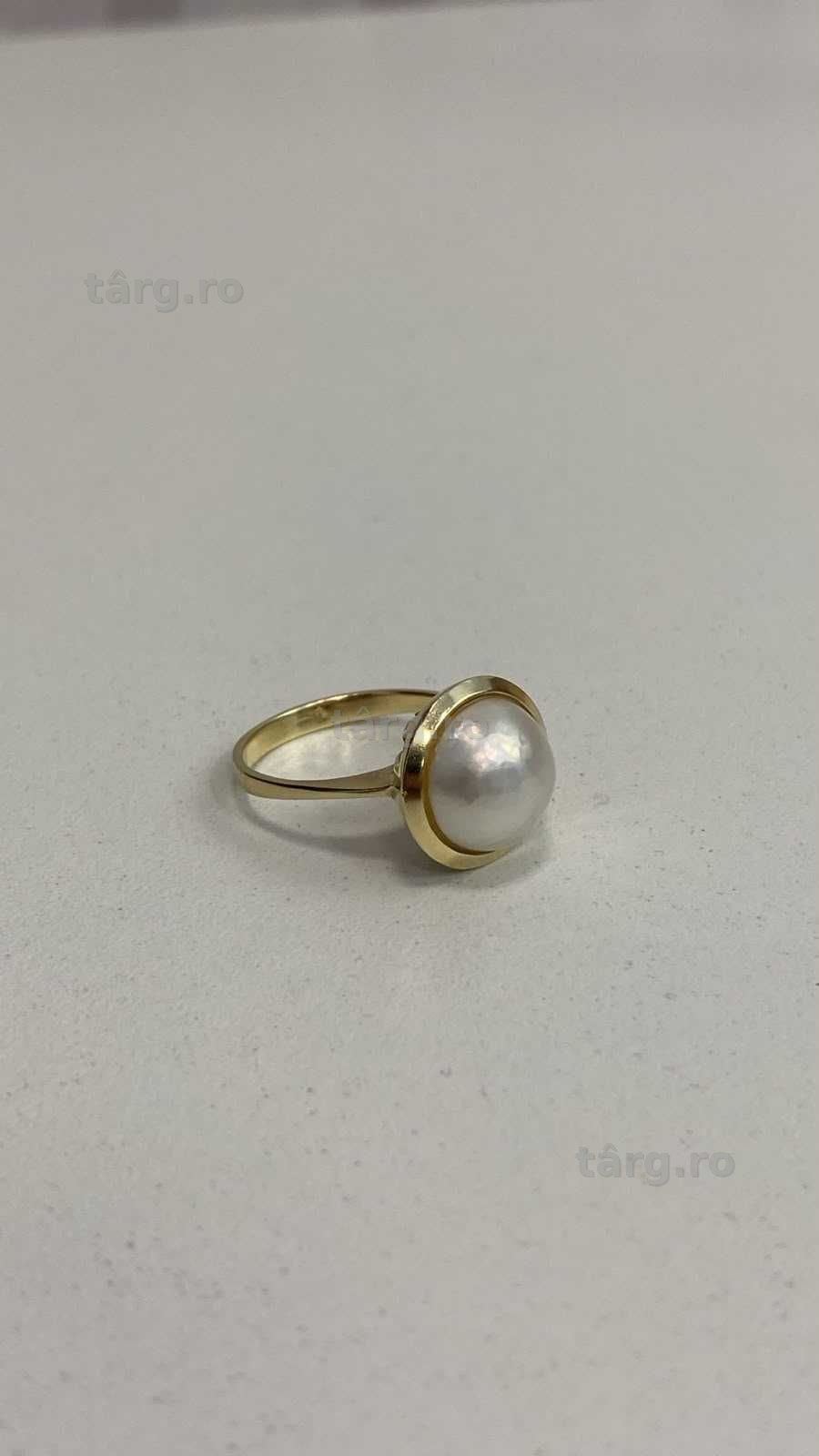 (AG13) Inel aur 14K 4.50g (b.56140.1) Garantie 2 ani!