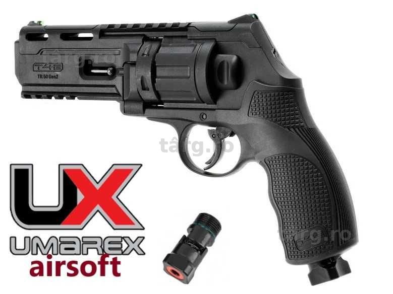 T4E airsoft REVOLVER .kal50  13 Joules UMAREX