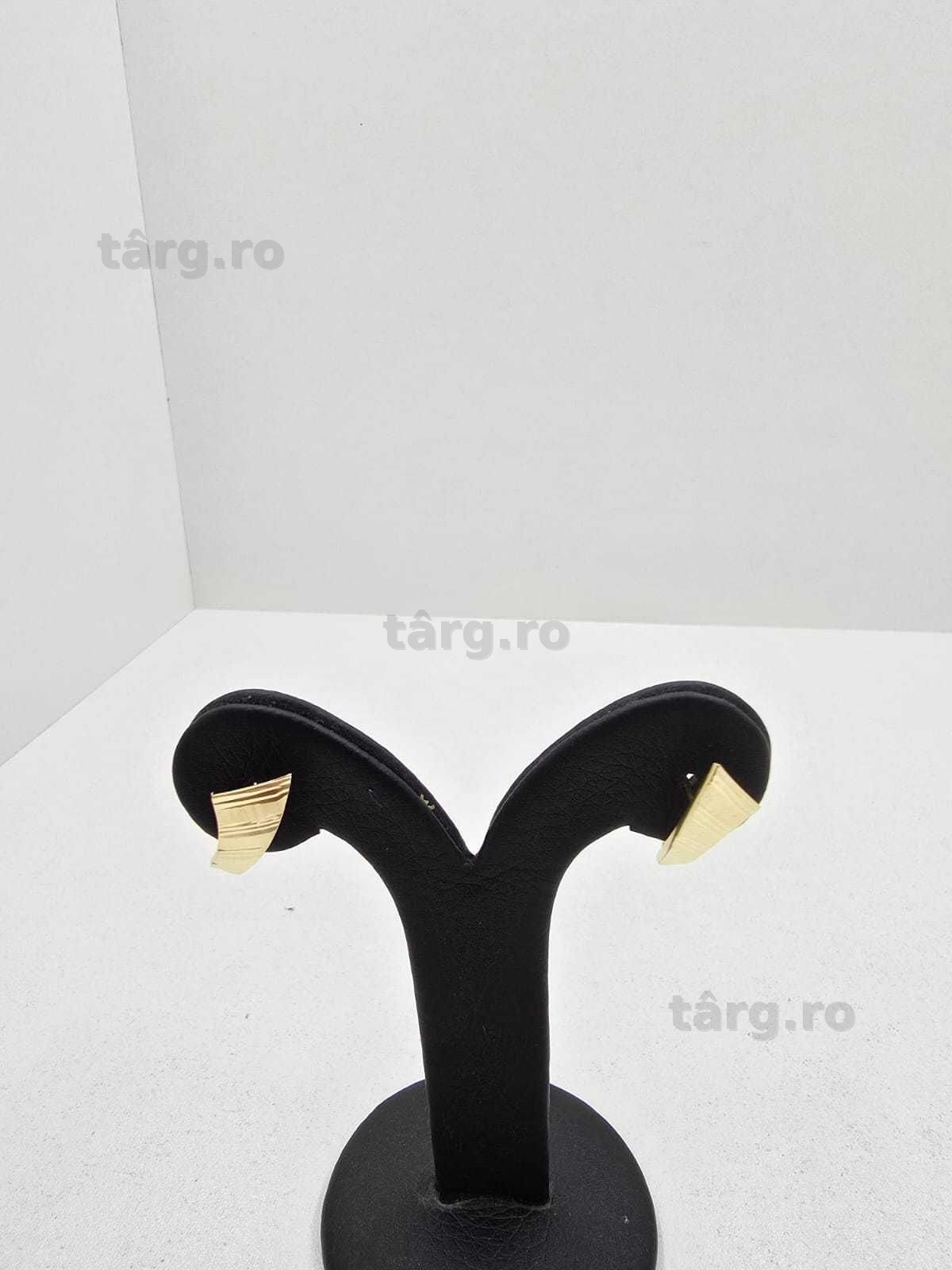 Cercei aur 14K 1.46gr (Ag25 Belvedere B.41998.1)-Garantie 2 Ani! 2