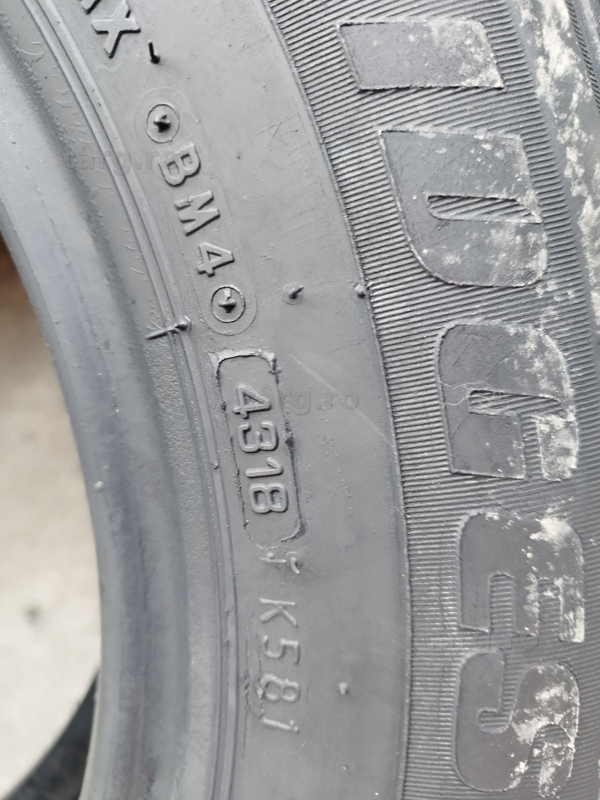 4 anvelope de vară(ca noi) Bridgestone Duravis 215/65/15C dot2018 5