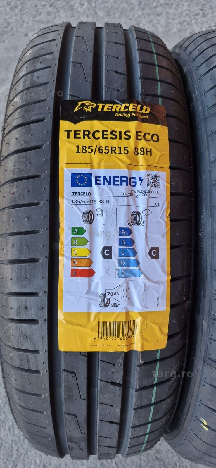 4 anvelope vara noi Tercelo 185/65/15,dot 2025.Pretul este pe bucata. 3