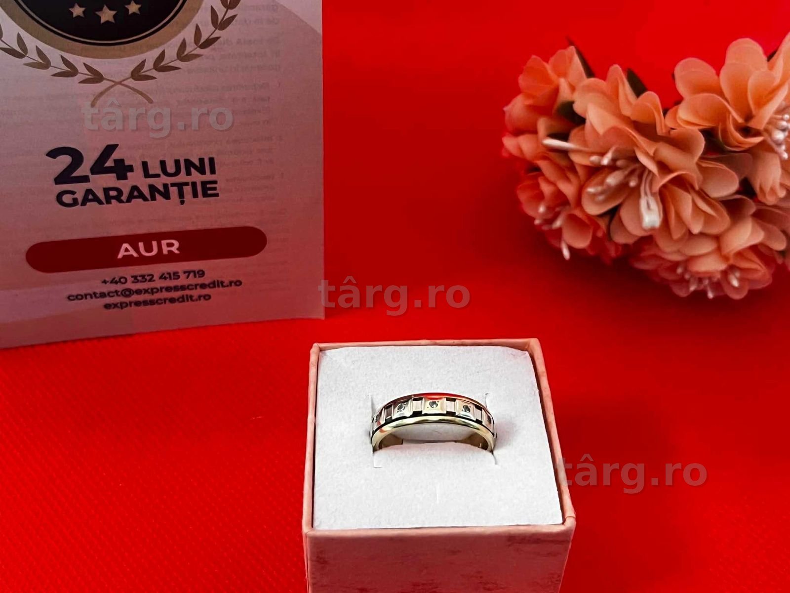Inel Aur 14k 3.99g (AG16 Moldova b32299)-Garantie 2 ani!