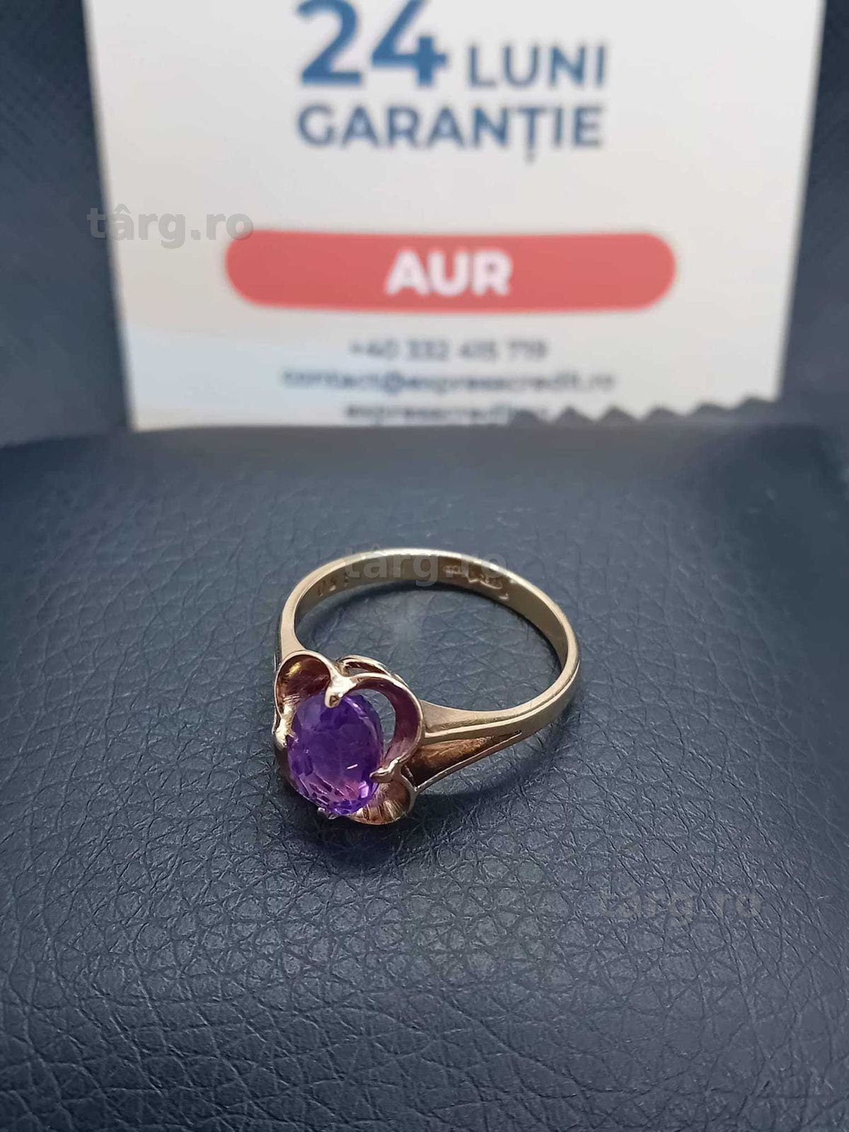 Inel aur 14k 3.09g (B.25662 AG31 Barboi) Garantie 2 ani! 2