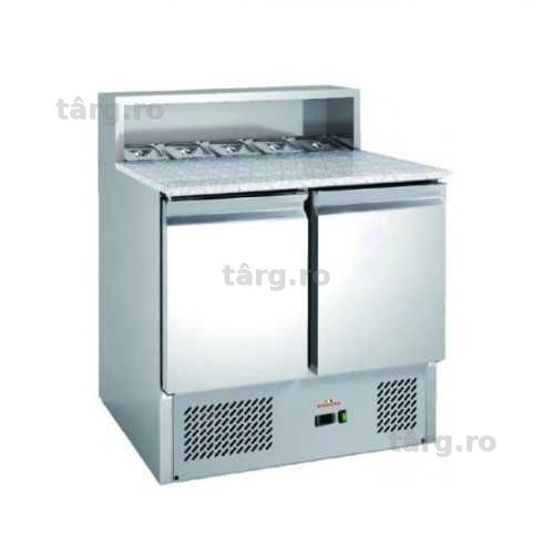 Green Frost PS900 - Saladeta 2 usi, Masa pizza 2 usi (900x700x1080mmH)