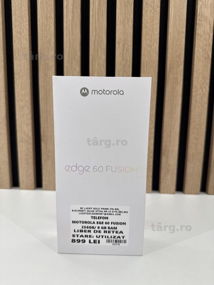 Motorola Edge 60 Fusion 256Gb/8Gb Ram GARANTIE/FACTURA #59370