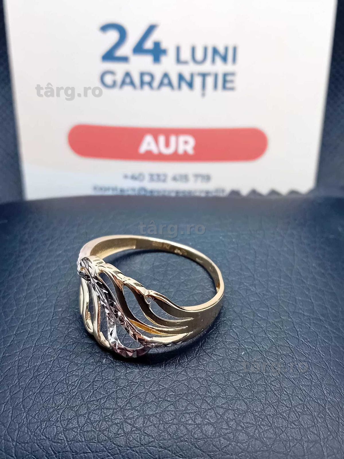 Inel aur 14k 1.89g (B25450 AG31 Barboi) Garantie 2 ani!