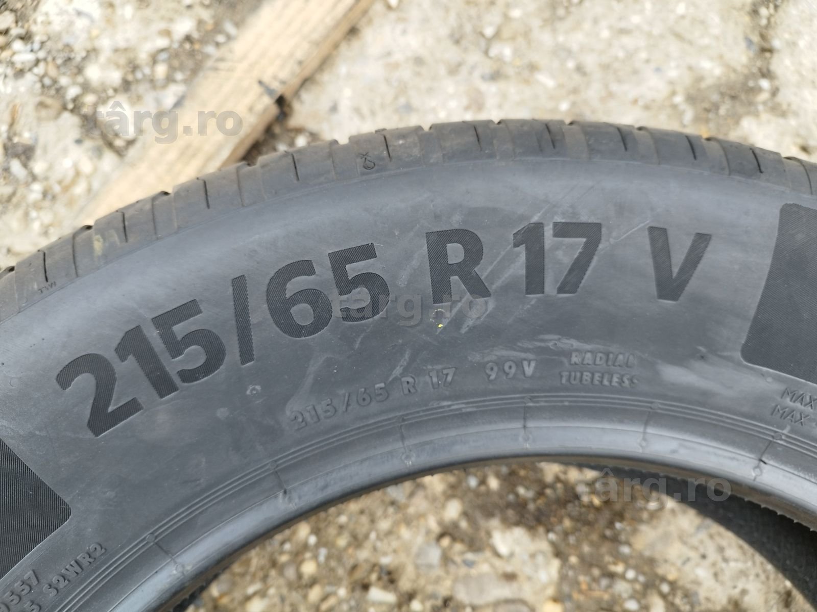 4 anvelope de vară noi Continental EcoContact6 215/65/17 3