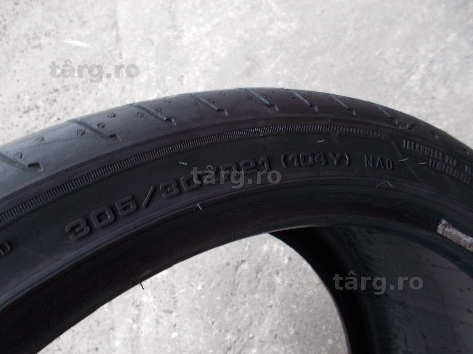 4 anvelope vara GoodYear 305 30 21 profil 7mm made Germany 2019 4
