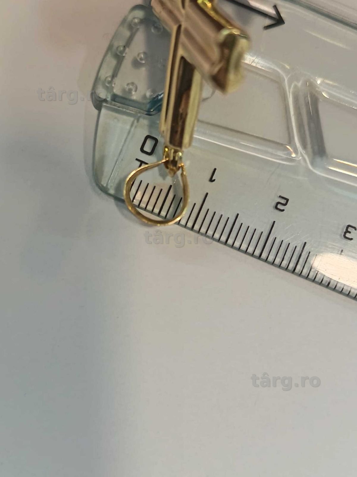 (AG41) Pandativ aur, 14K b6249.2 Garantie 2 ani 2