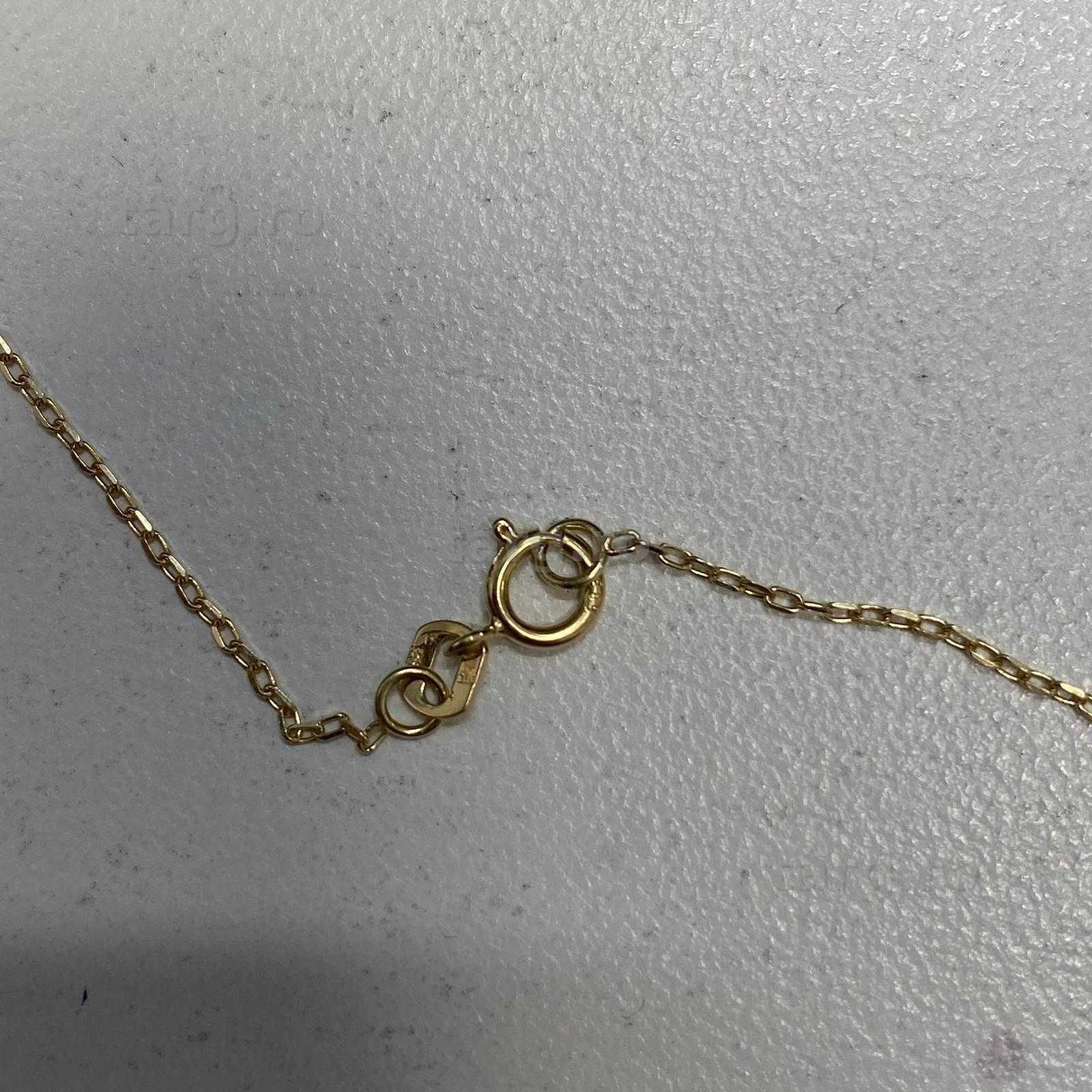 Lant aur 14k 1g (Ag13 56093) Garantie 2 ani! 3