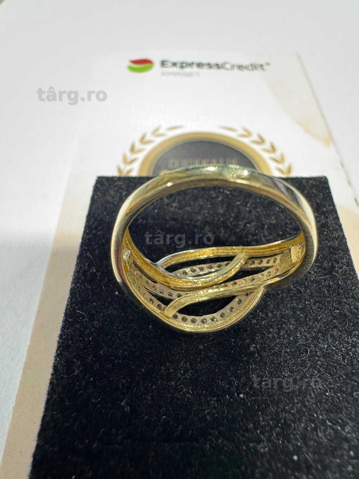 Inel din aur 14k (69541.1/ 10 Pacurari 1) garantie 2 ani! 6