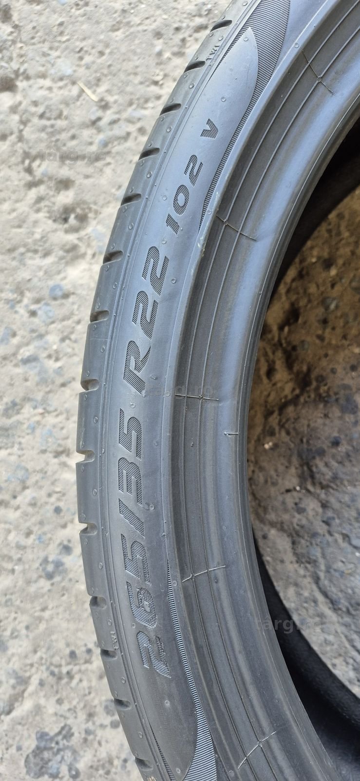 4 anvelope vara Pirelli 265/35/22.Pretul este pe bucata. 6