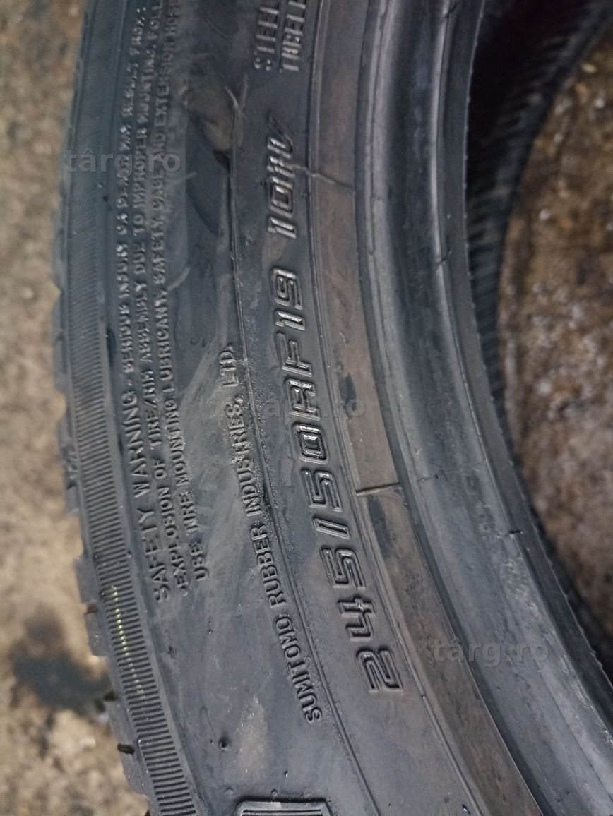 2 anvelope RunFlat de iarna ca si noi Falken 245/50 R19 dot 0919 4