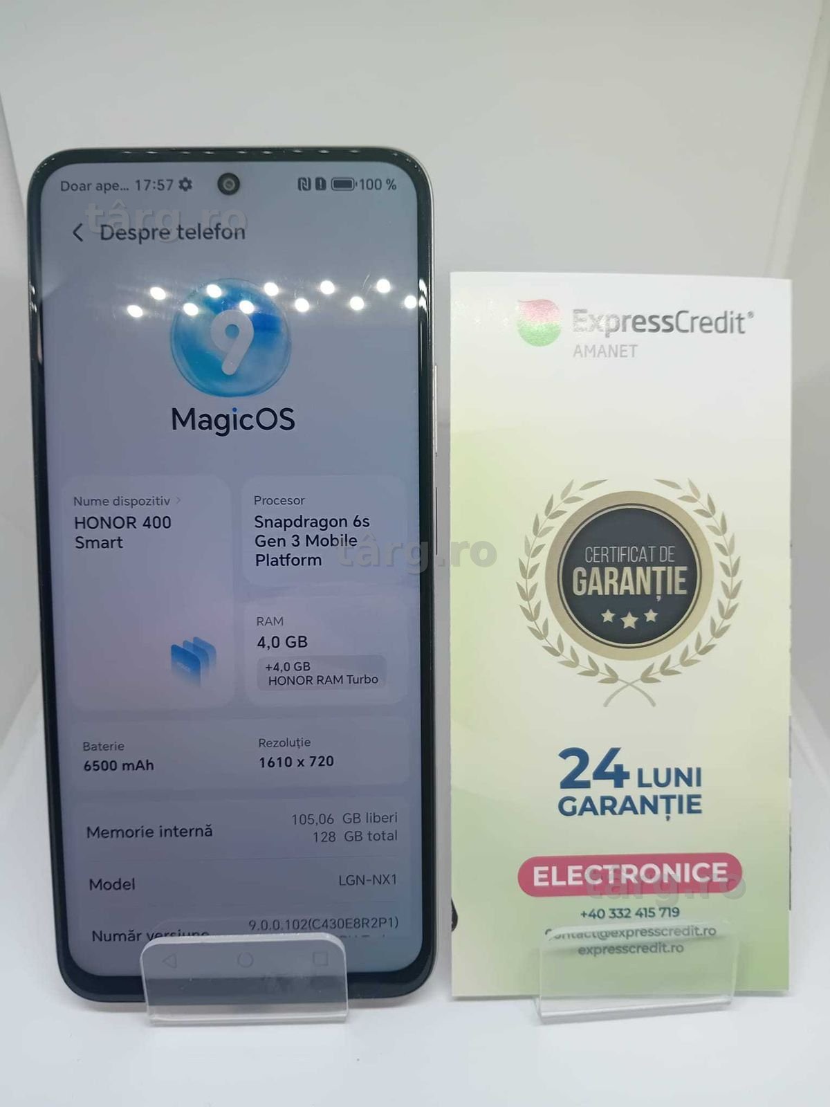 Honor 400 Smart (35573/30 Pacurari 2) Garantie 2 Ani!