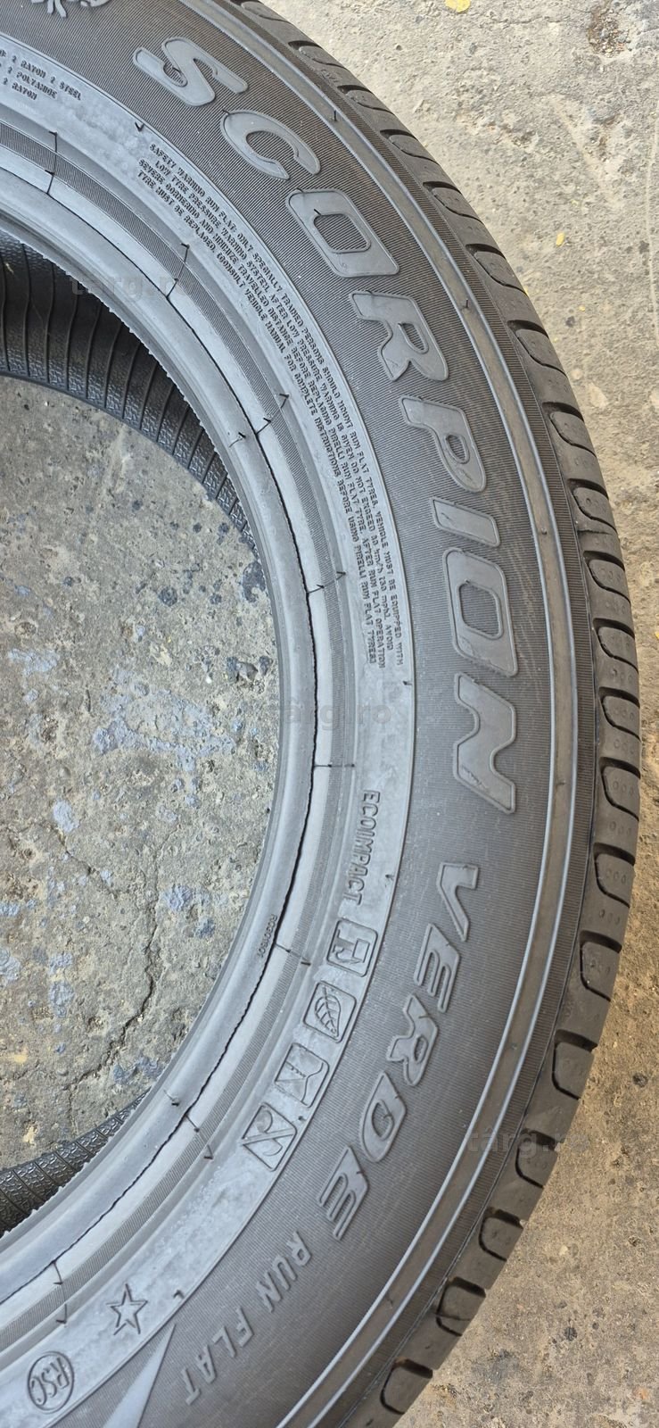 4 anvelope vara noi runflat Pirelli 255/55/18,dot 2024.Pretul este pe bucata 5