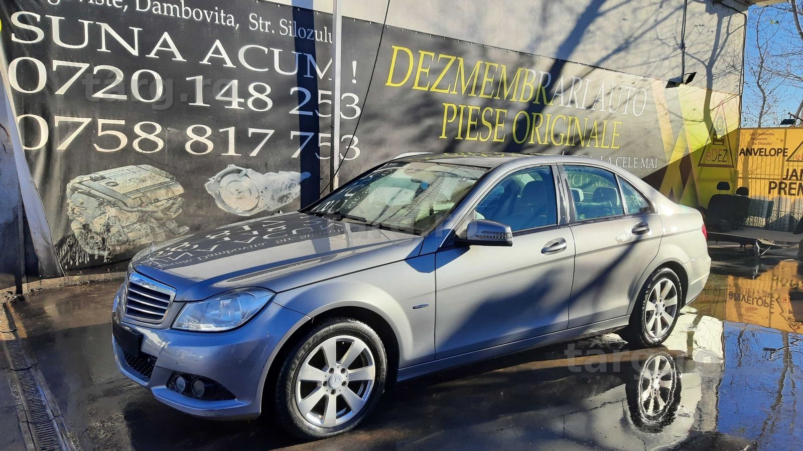 Dezmembrez mercedes c class w204 facelift c220 d/bara fata w204/capota