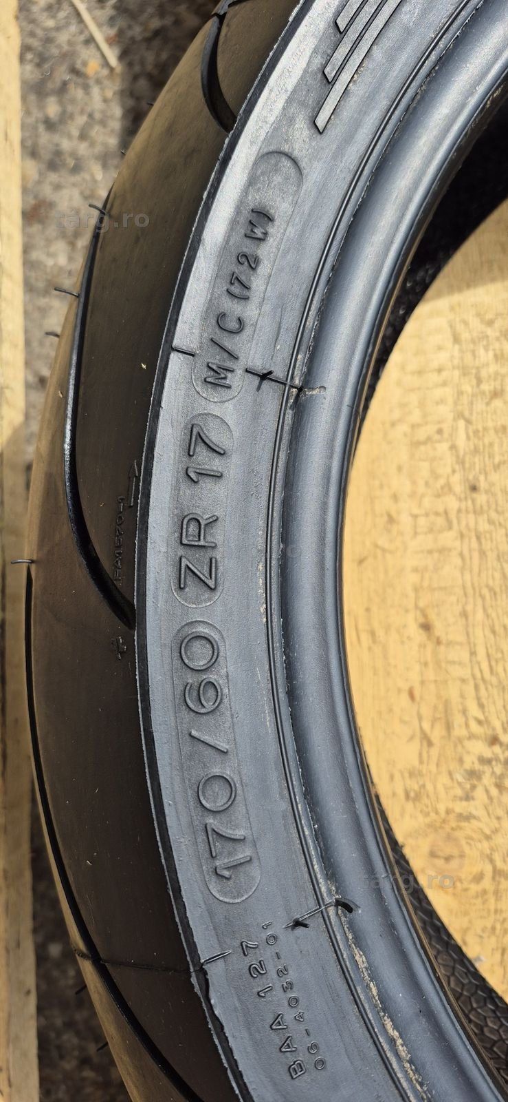 O anvelopa moto noua Michelin 170/60/ZR17 M/C,dot 2019. 5