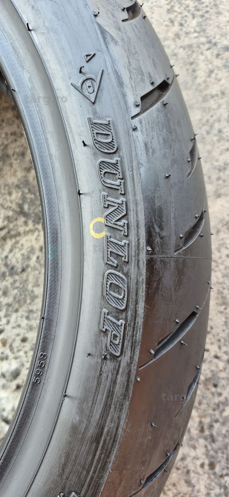 O anvelopa moto spate noua Dunlop 180/55 ZR17 M/C,dot 2018. 3