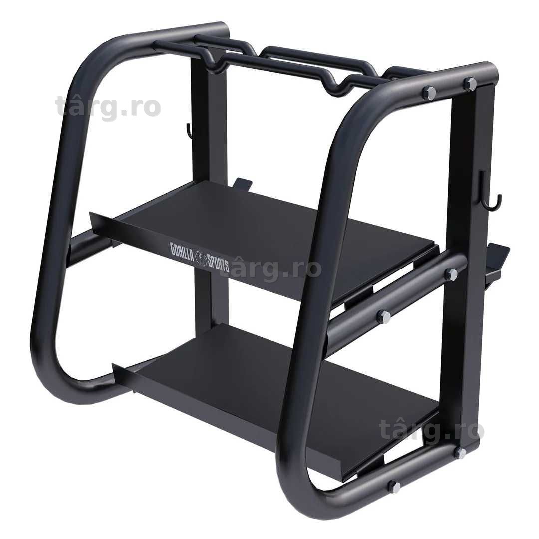 Suport pentru gantere multifunctional, Gorilla Sports