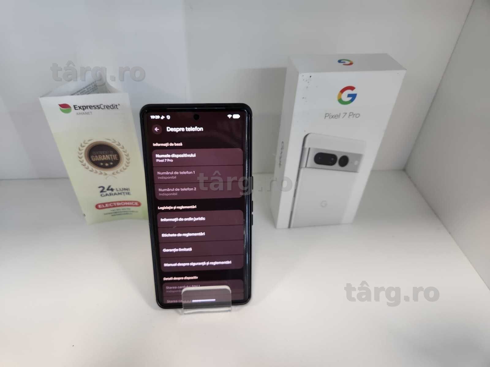Google  Pixel 7 Pro 12/128 GB  (Ag8 Tudor/B75086) – Garantie 2 Ani! 2