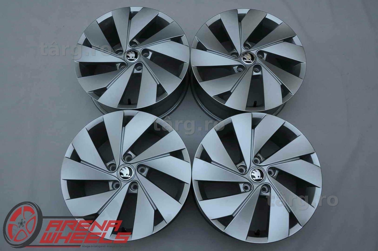 Jante Noi 17 inch Originale Skoda Octavia Yeti Karoq Superb R17