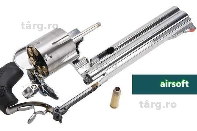 Revolver U M A R E X  licenta Smith&Wesson metalic 6,5" airsoft