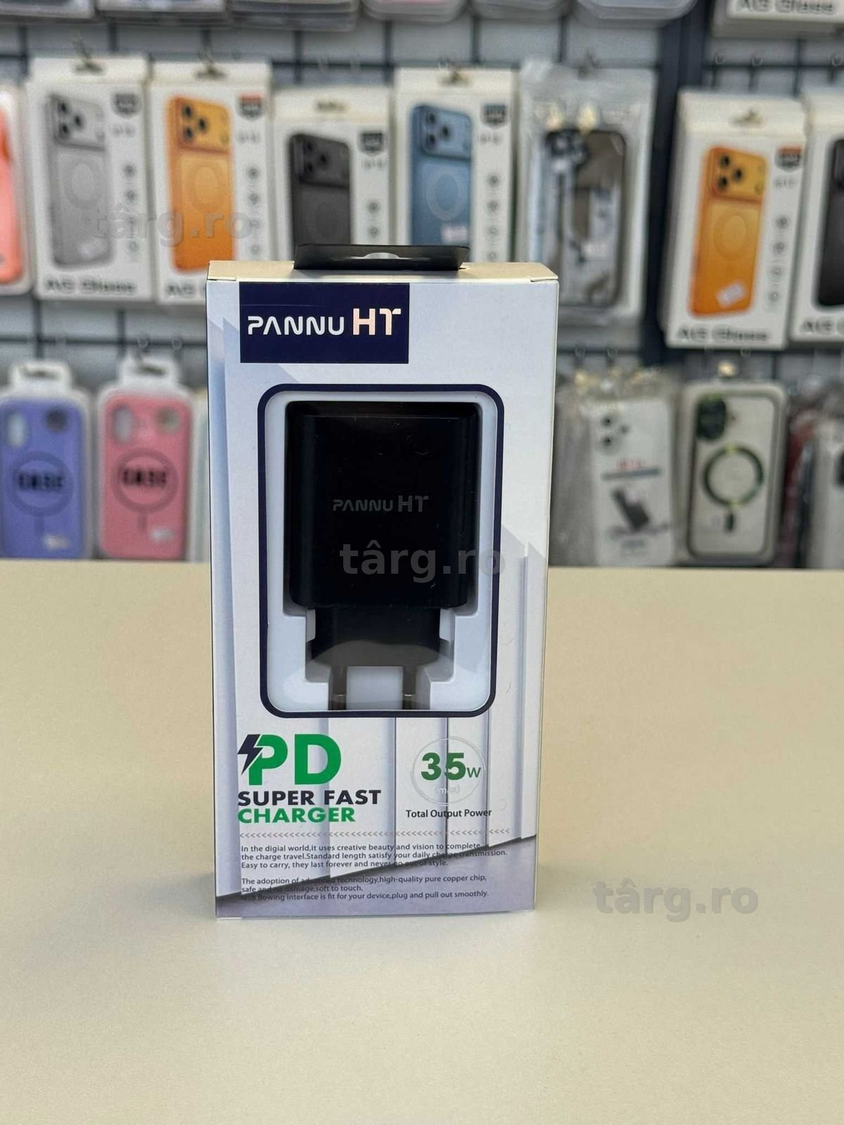 Adaptor de priza USB C, incarcare rapida 35w 3
