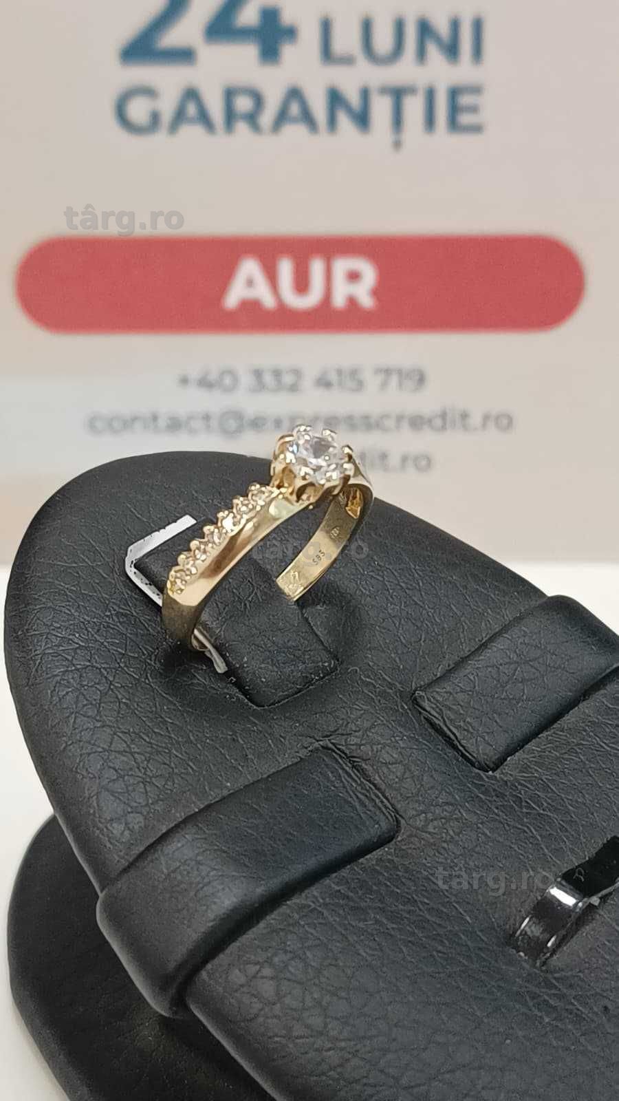 Inel aur 14K 2.48gr [AG24 Harlau B.46303.1] - Garantie 2 ani! 2