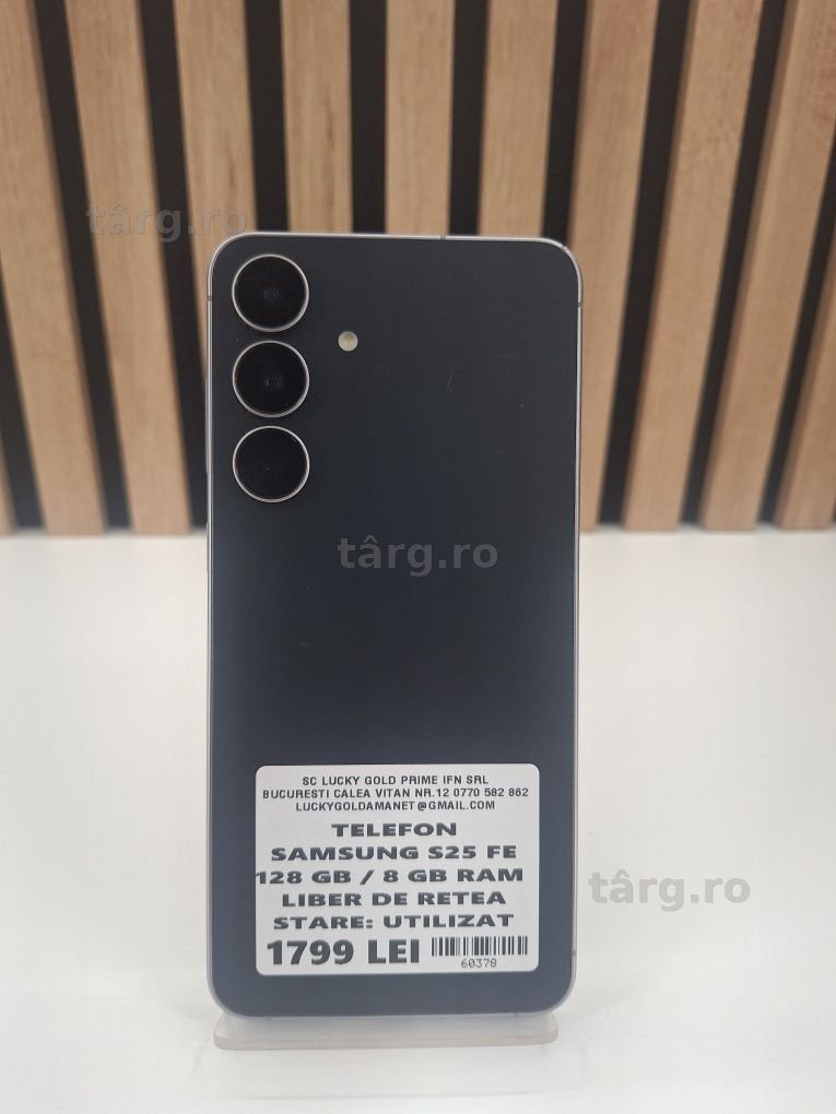 Samsung S25 Fe 128Gb 8Gb Garantie/Factura #60378