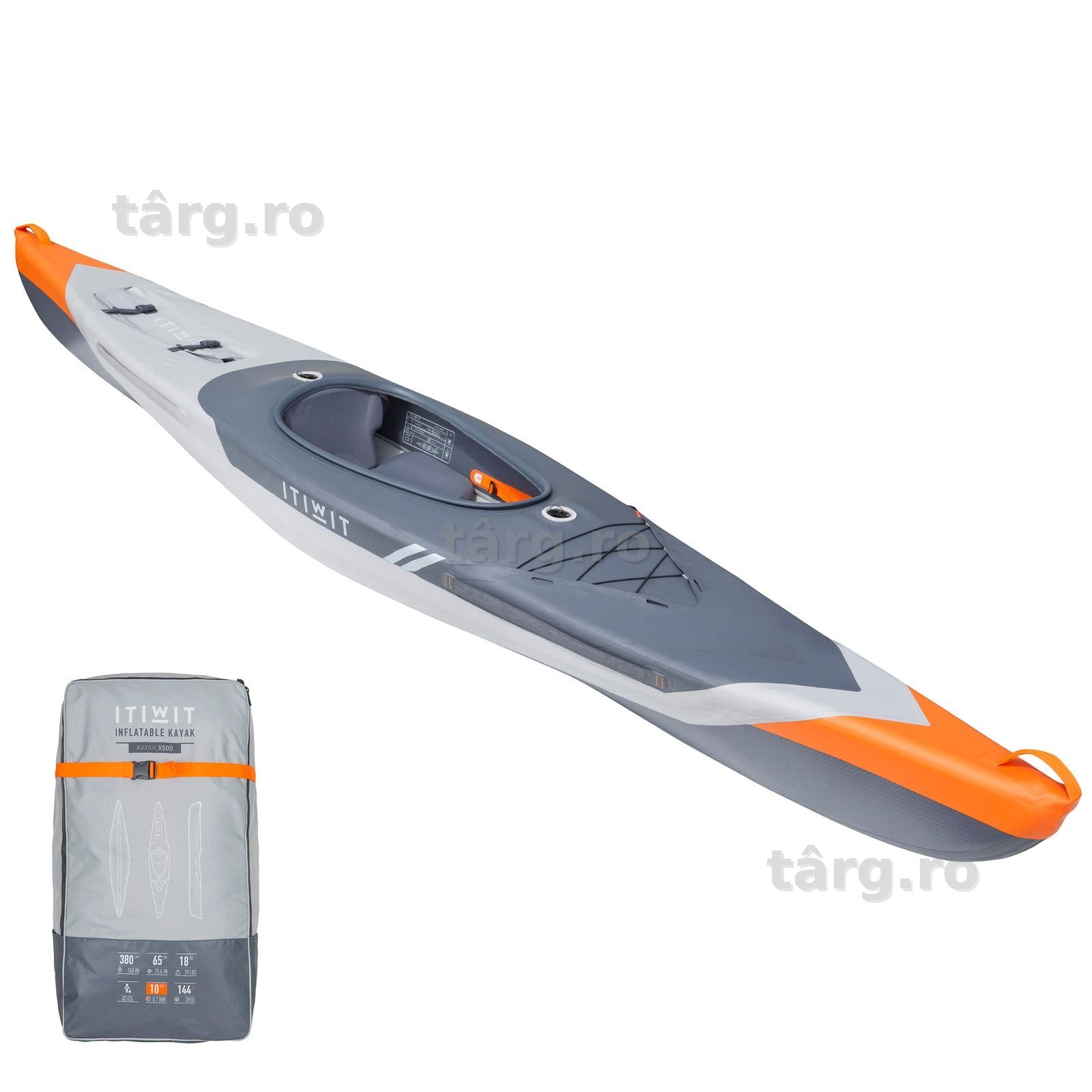Caiac gonflabil înaltă presiune Strenfit - (SecondHand) Decathlon
