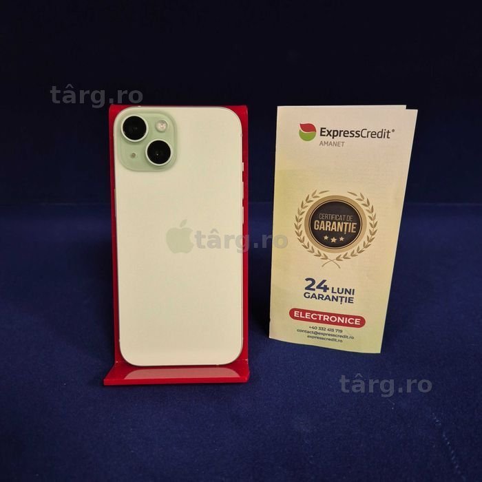Apple iPhone 15 / Baterie 91% (B33597/Ag20 Dancu) Garantie 2 ani!